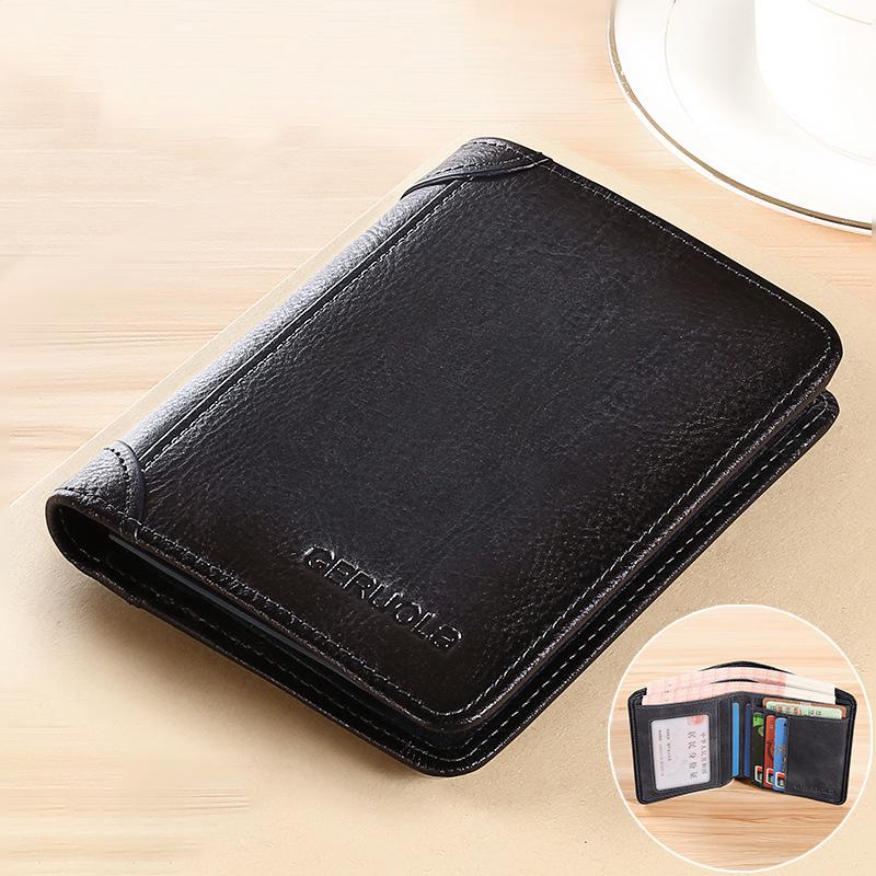 Men's Anti-Theft RFID Blocking Wallet