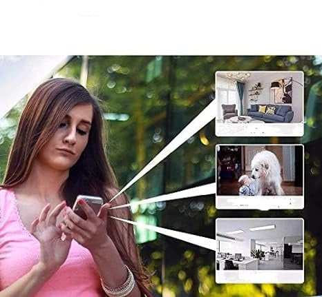 1080P HD Wireless Surveillance Camera with App Control & Night Vision