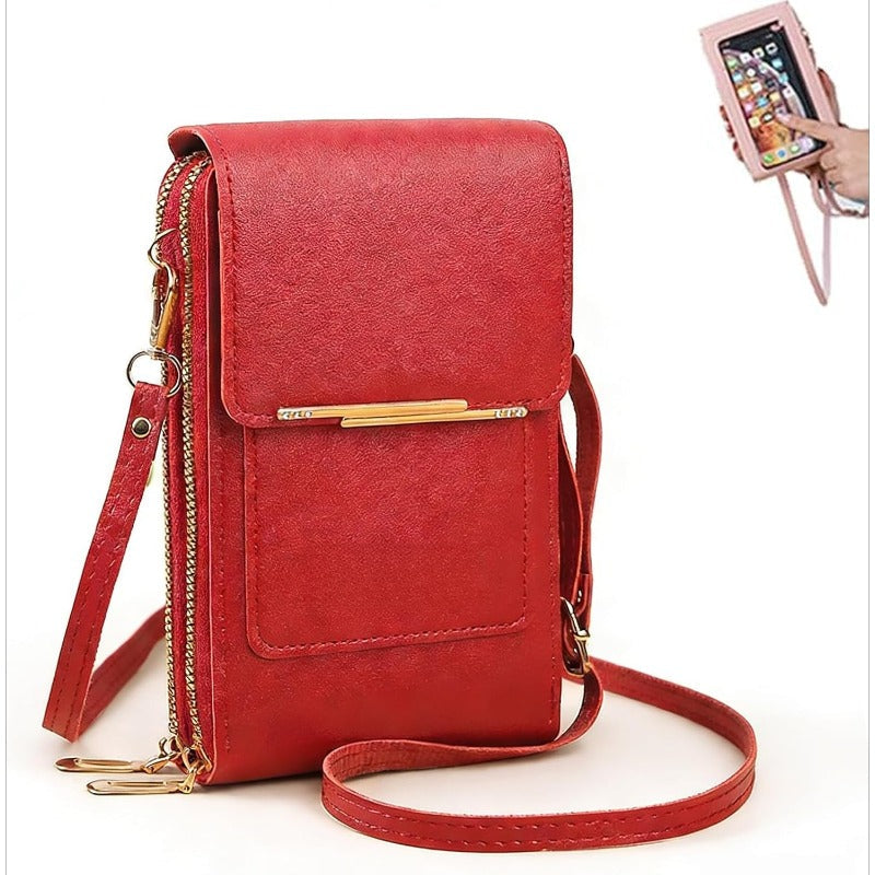 RFID Secure Crossbody Phone Wallet