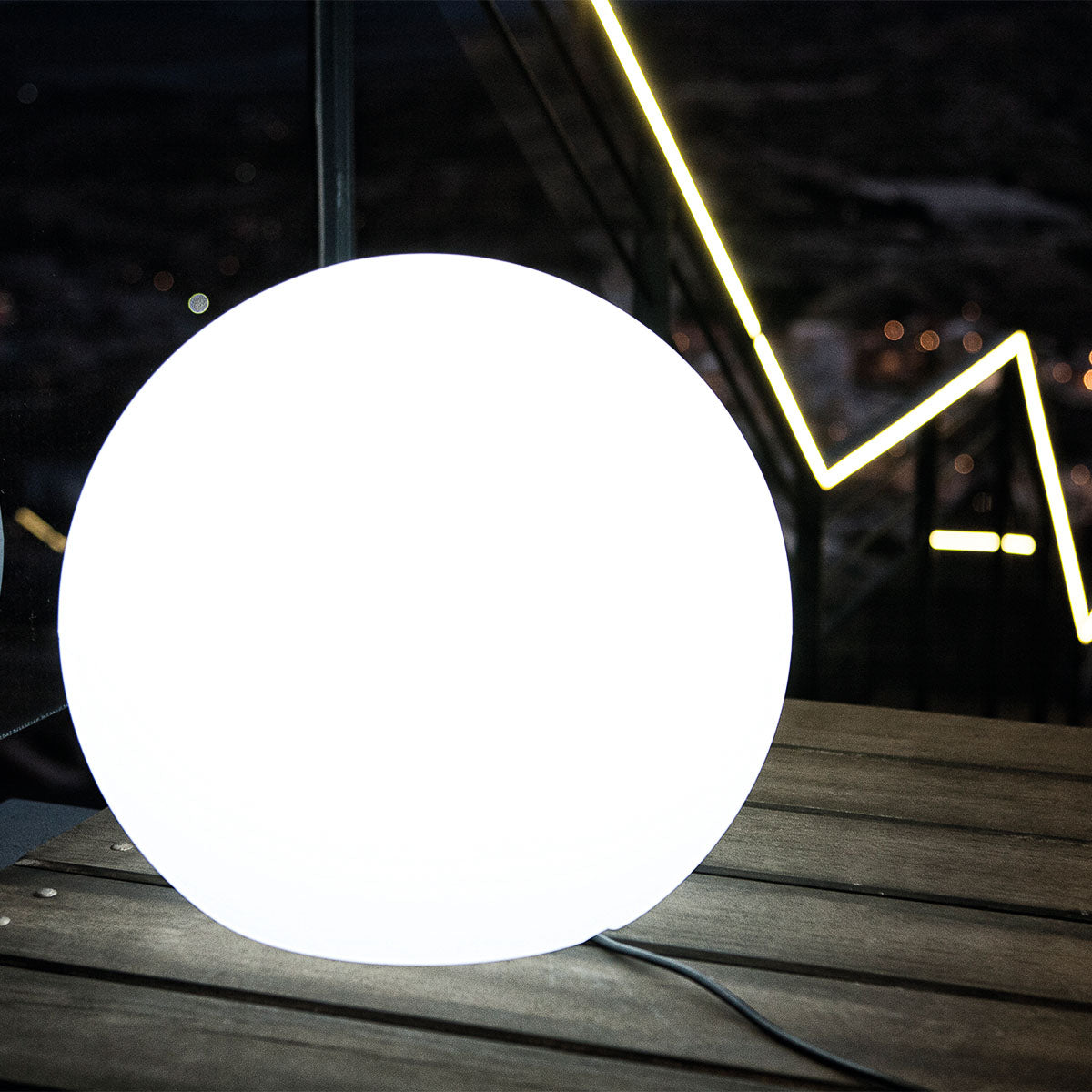 Glowing Sphere Lamp - Available in Multiple Sizes!