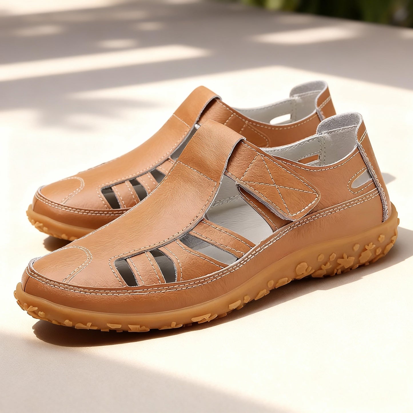 Orthopedic Retro Sandals with Anti-Slip Grip