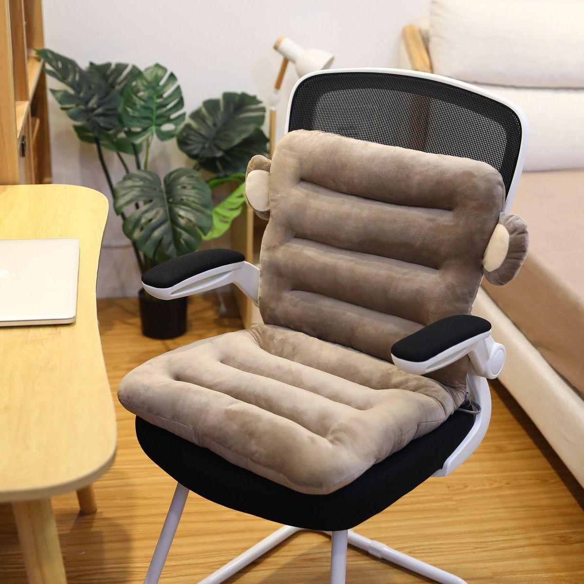 Orthopedic ErgoRelief Seat Cushion for Back and Tailbone Comfort