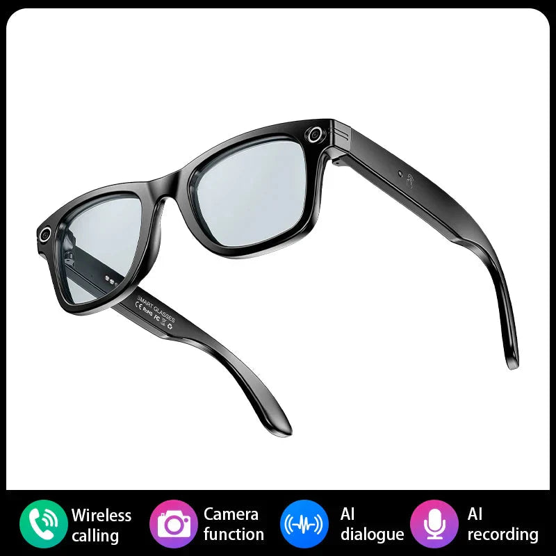 Smart Bluetooth-Enabled Camera Glasses
