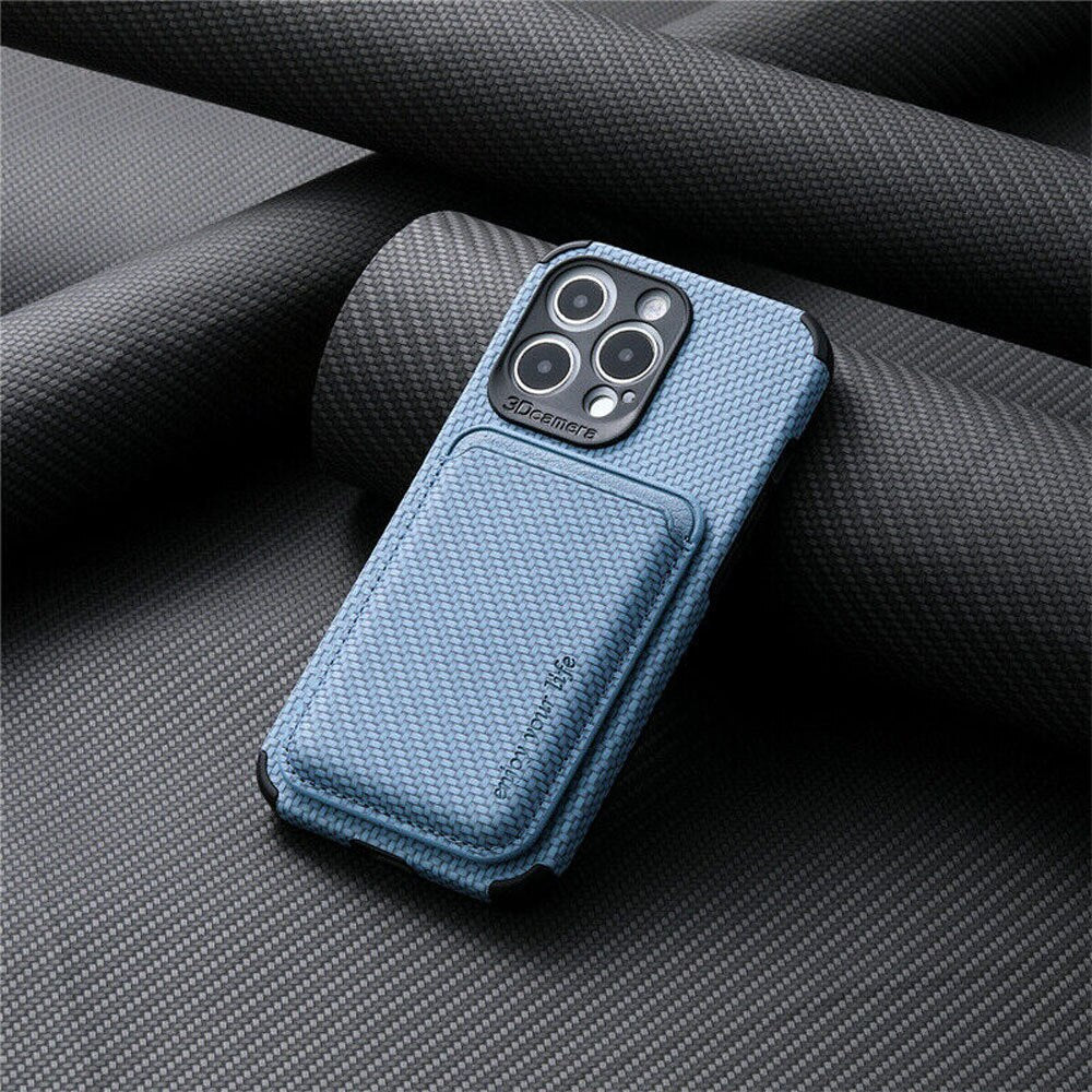 Magnetic iPhone Wallet Case with Card Holder and Slim Profile