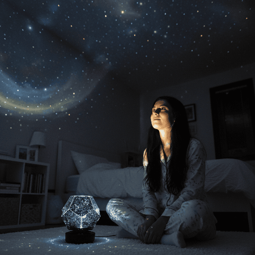 Starry Sky Projector for Enchanting Galaxy Atmosphere at Home