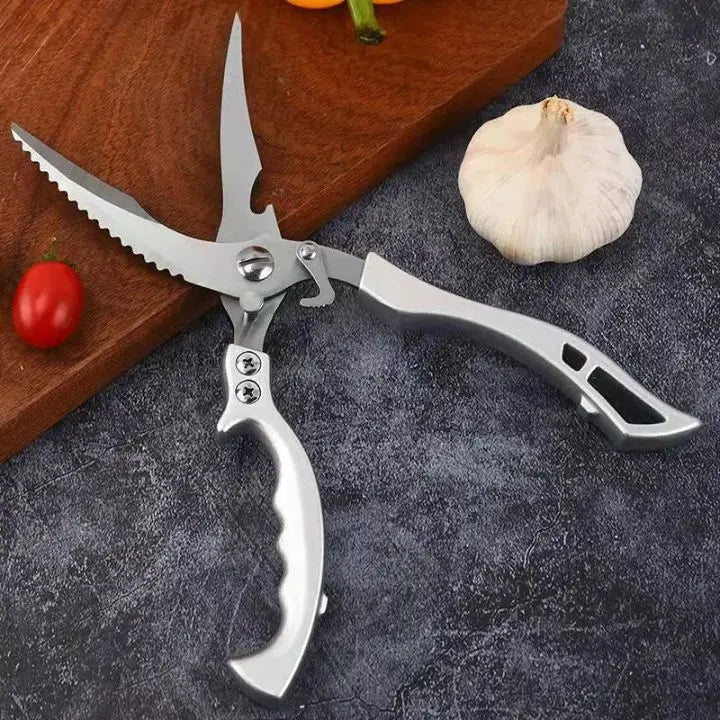 Super Strong Kitchen Shears – Stainless Steel for Effortless Cutting
