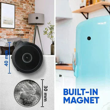 Wireless 1080p Camera with Night Vision and Magnetic Mount