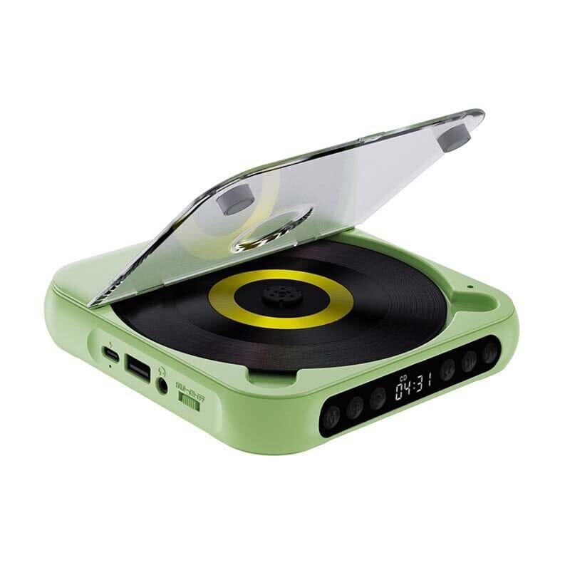 Portable CD Player with Bluetooth Connectivity