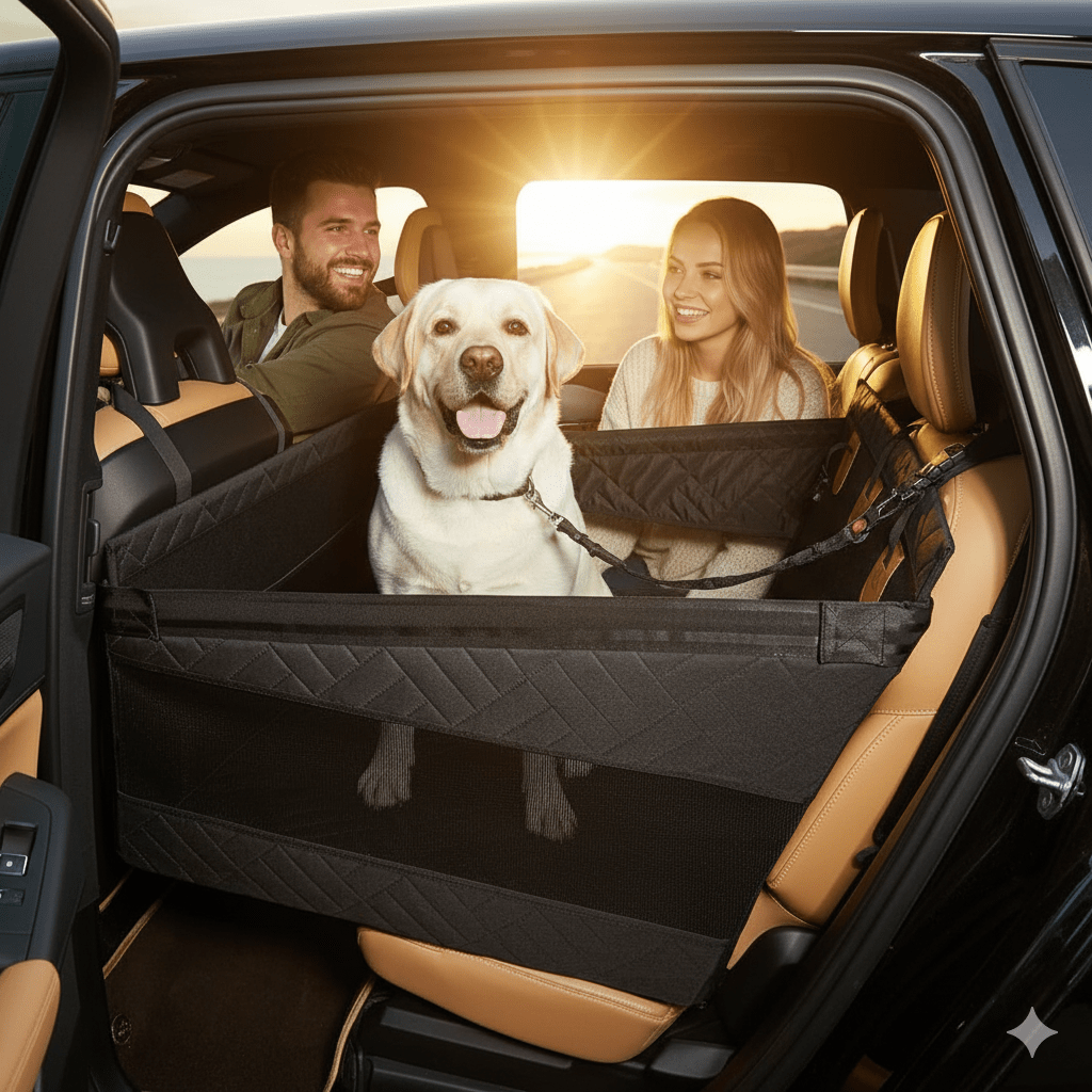 Waterproof Memory Foam Dog Car Seat Protector Mat