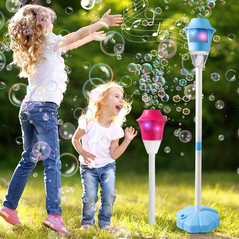Automatic Bubble Machine for Kids | Adjustable Portable Bubble Fun
