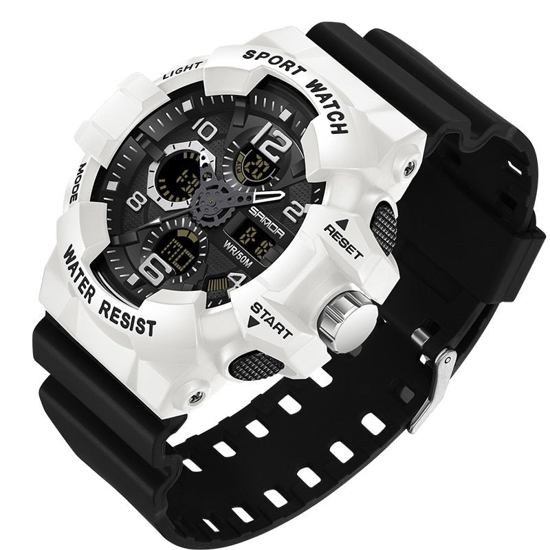 Tough Military-Grade Waterproof Digital Watch