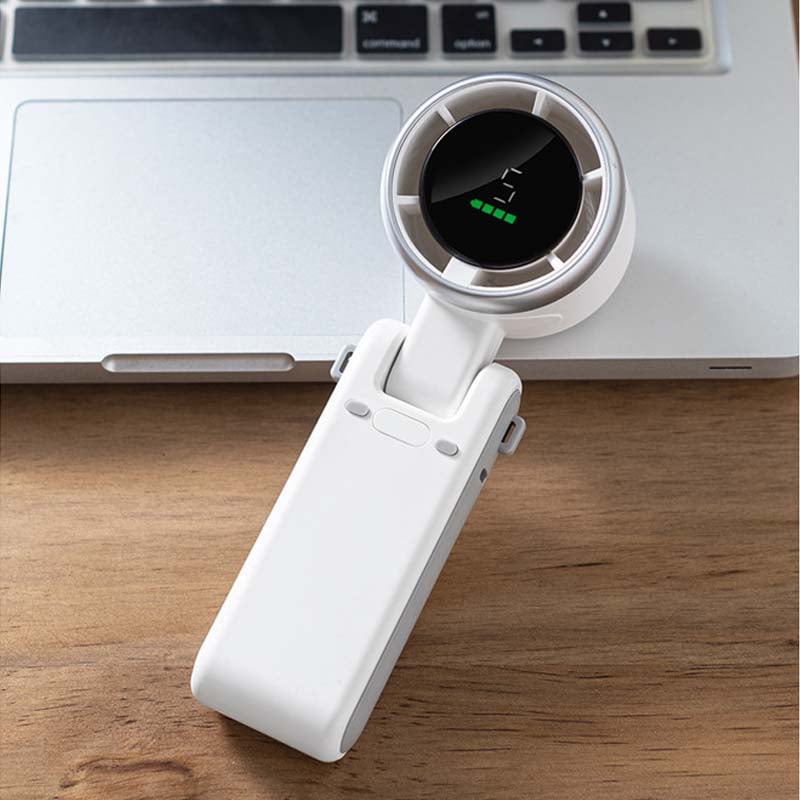 Portable High-Speed Folding Turbine Fan for Travel