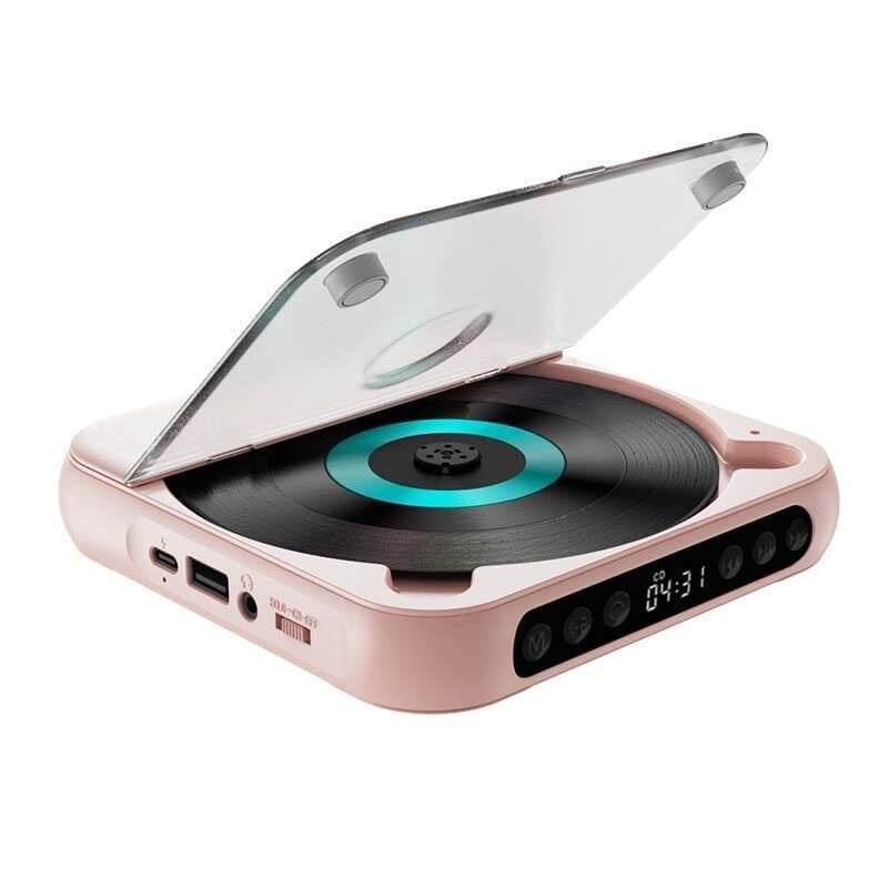 Portable CD Player with Bluetooth Connectivity