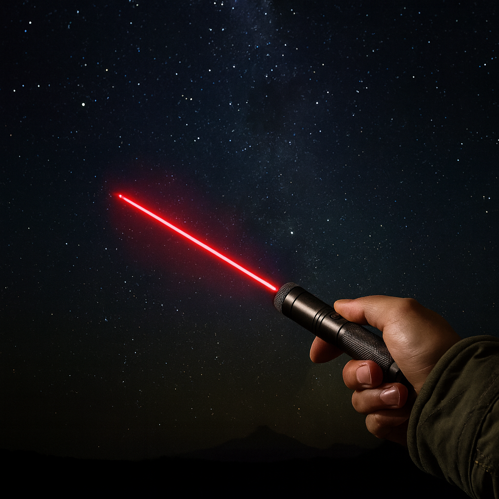 High-Power Long-Distance Laser Pointer Torch