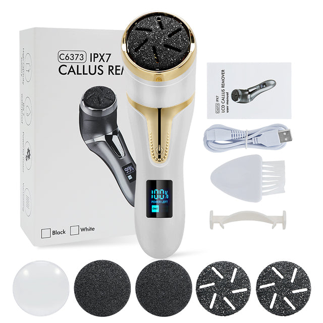 Electric Foot Callus Remover: Rechargeable Corns & Dead Skin Treatment Tool