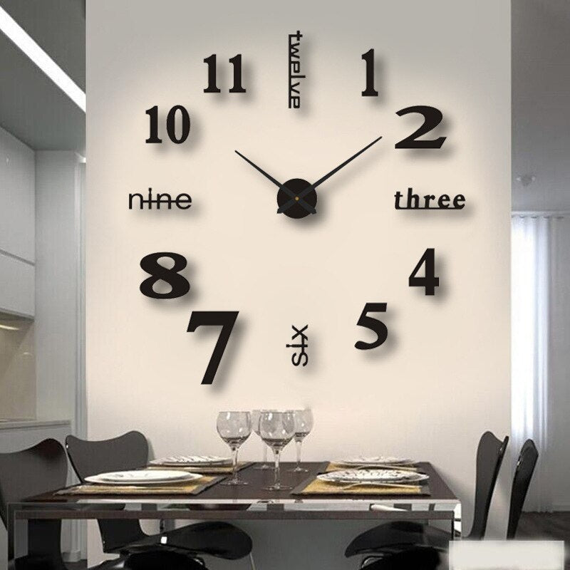 ArtisticTick - Creative Design Statement Wall Clock