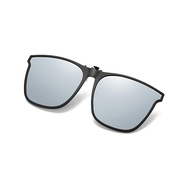 Polarized Clip-On Flip-Up Sunglasses for Enhanced Vision