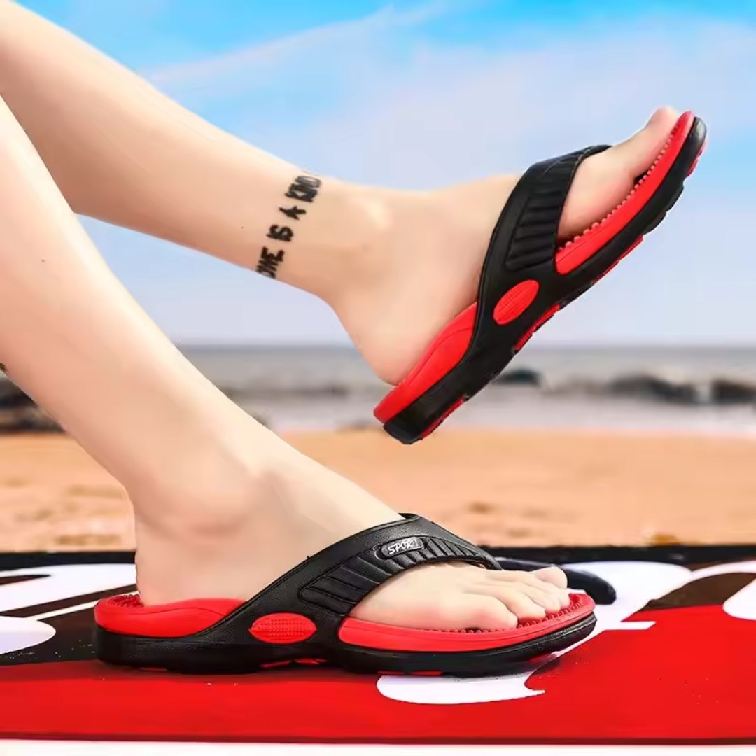 Acupressure Massage Footwear for Stress Relief and Comfort