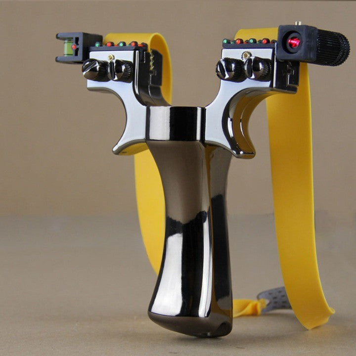 High-Precision Slingshot with Laser Targeting System