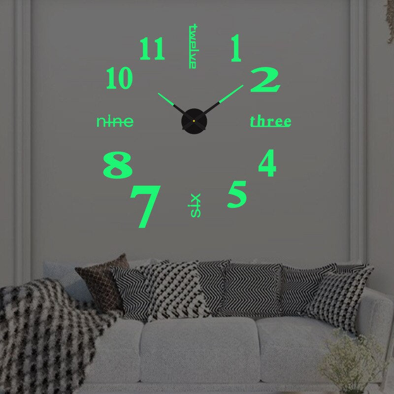 ArtisticTick - Creative Design Statement Wall Clock