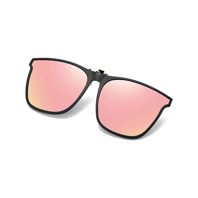 Polarized Clip-On Flip-Up Sunglasses for Enhanced Vision