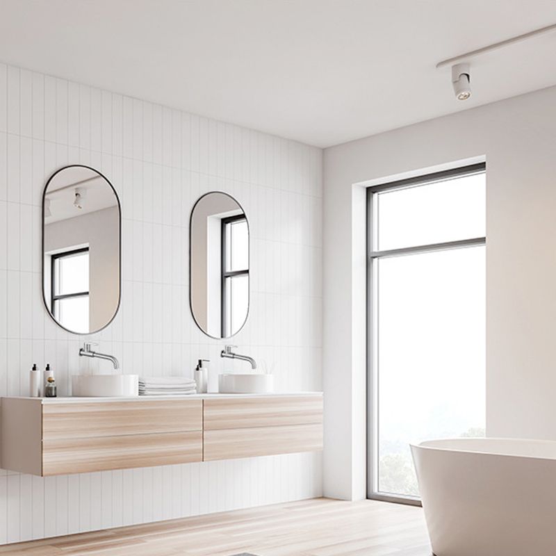 Contemporary Wall Mounted Single Lever Bathroom Faucet