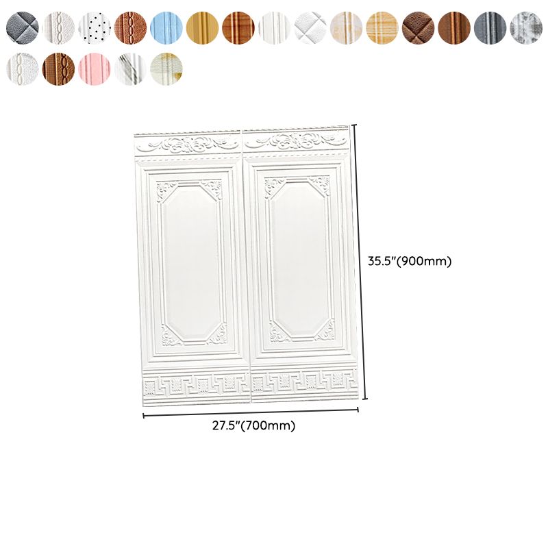 Contemporary Peel and Stick Waterproof Wall Panels for Interiors
