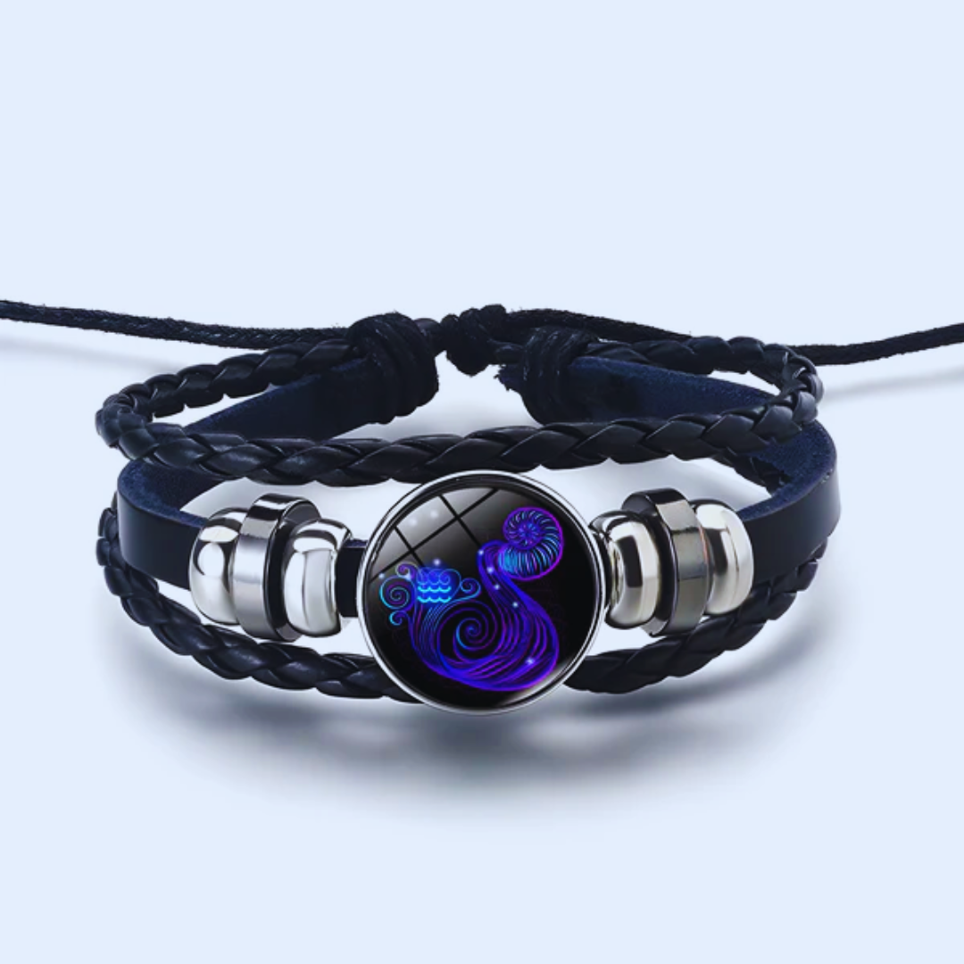 Zodiac Charm Bracelet - Enhance Peace and Positive Energy