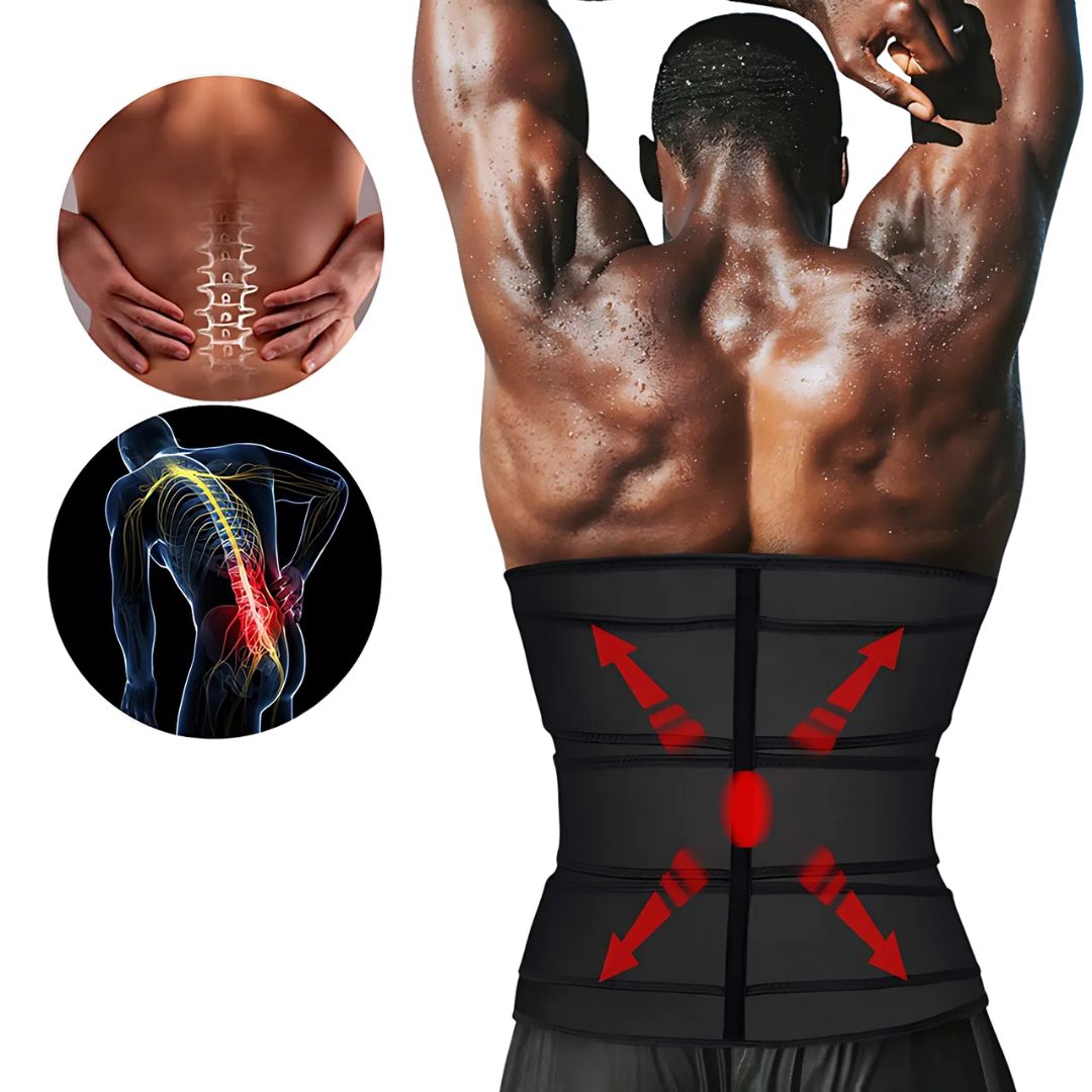 Triple Compression Neoprene Waist Trainer Belt – Ideal for Workout & Postpartum