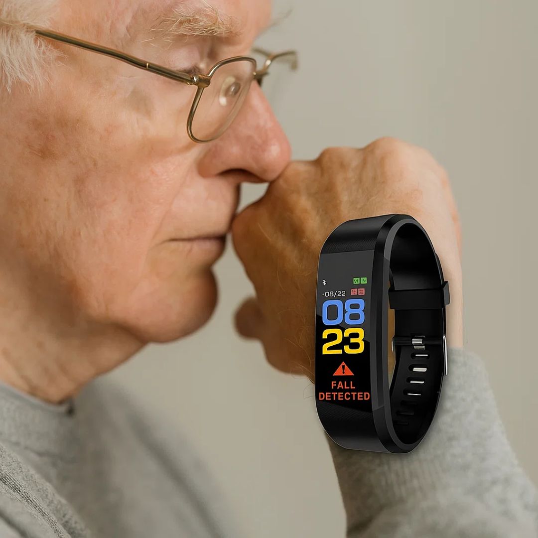 Smartwatch for Seniors with Health Monitoring and GPS Tracker