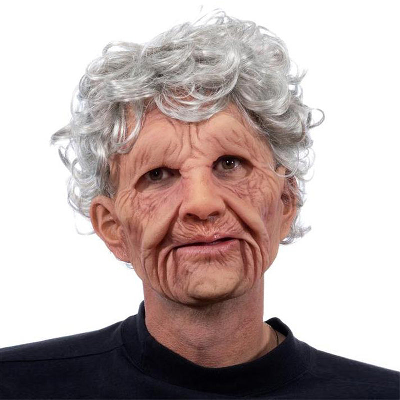 Realistic Full-Face Latex Mask for Halloween and Cosplay