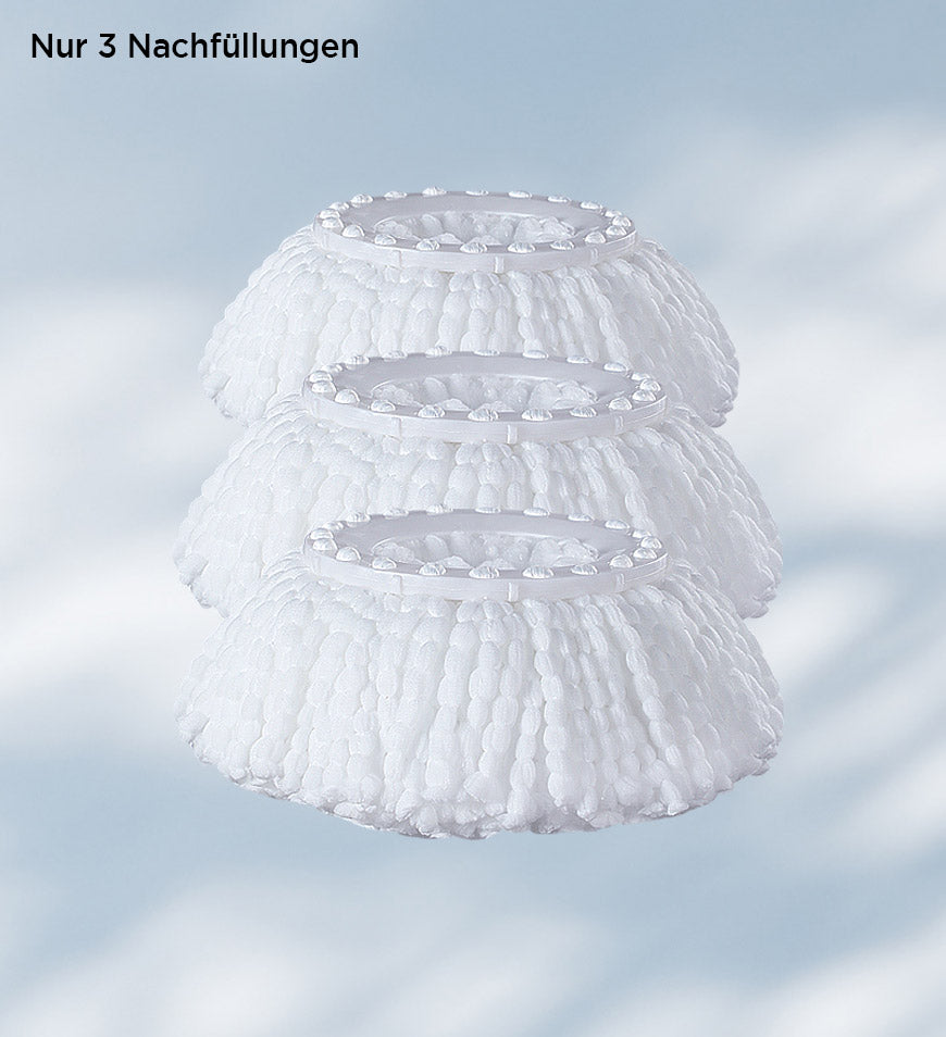 360° Rotating Mop & Bucket Set with Self-Wringing System F63