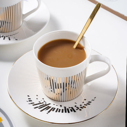 Dynamic Reflection Coffee Mug with Creative Mirror Effect