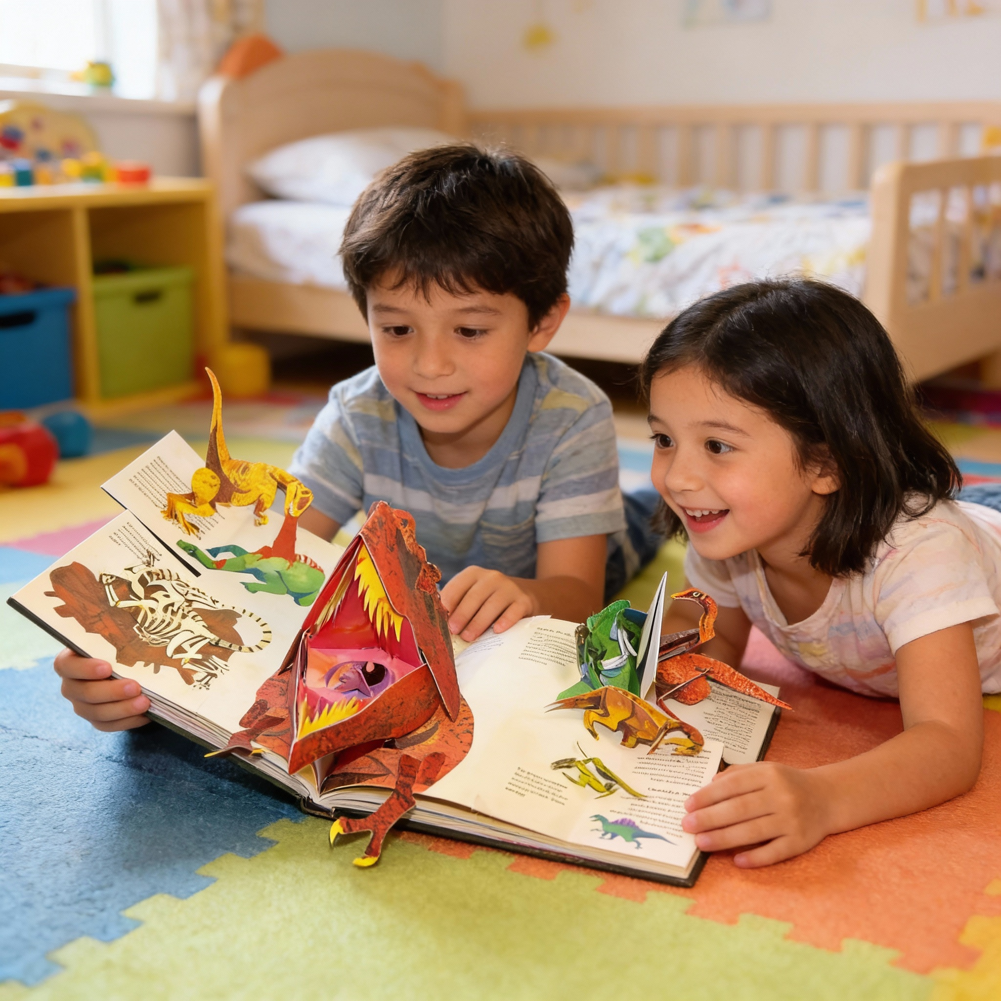 3D Dinosaur Pop-up Adventure Book