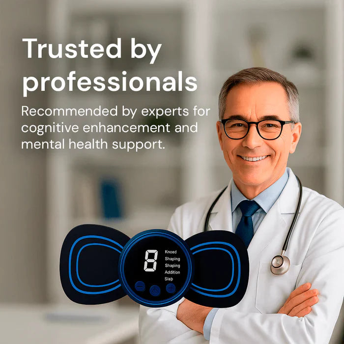 Sciatica Relief and Back Pain Therapy EMS Device for Cognitive and Mental Health