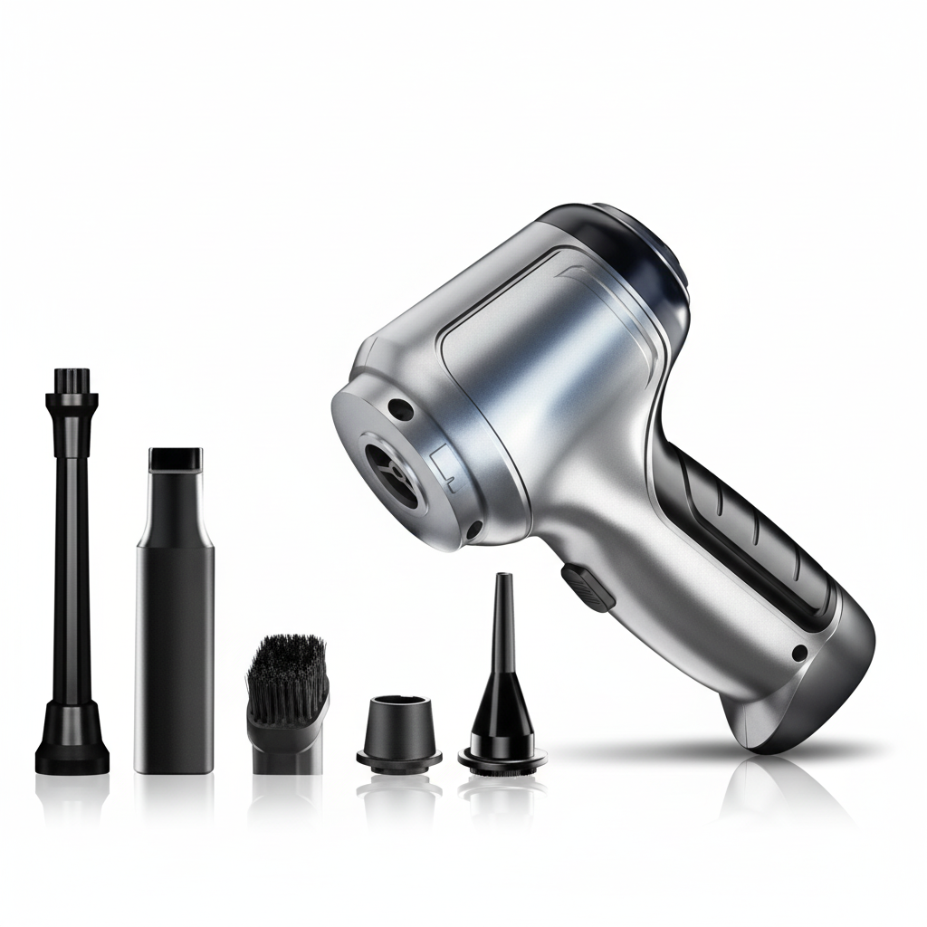 High-Power Cordless Vacuum for Comprehensive Car Cleaning