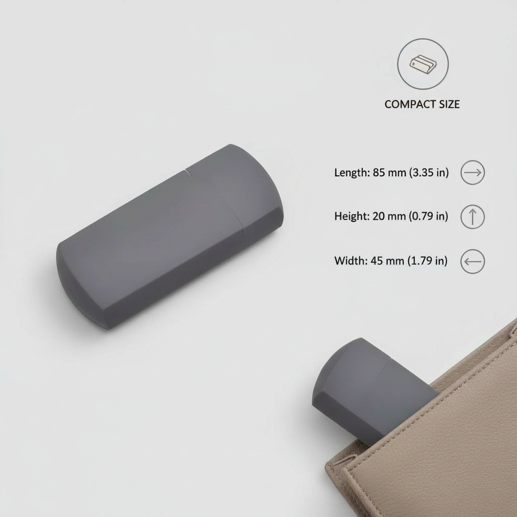 Foldable Reading Glasses with Portable Case - Compact and Stylish