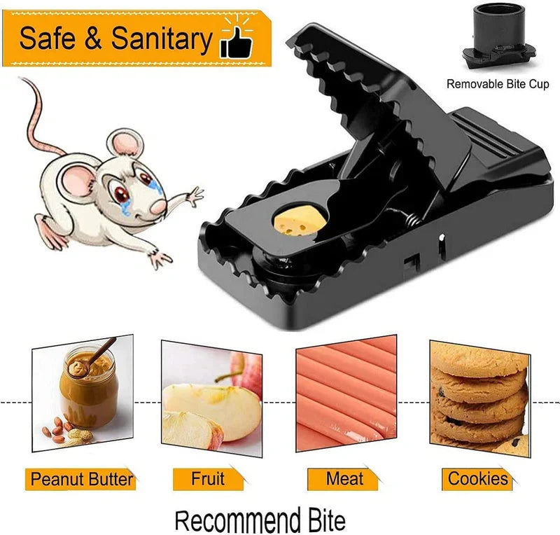 Heavy Duty Rodent Traps (Set of 6)