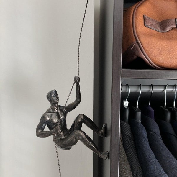 Climber Wall Art Statue