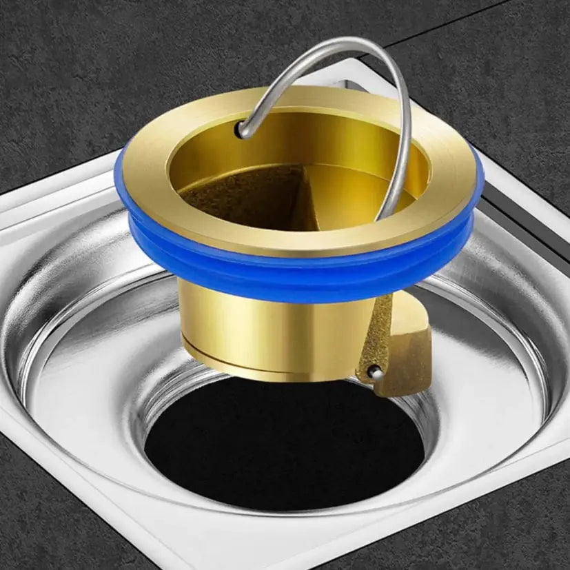 Brass Anti-Odor Drain Core – Blocks Pipe Smells & Ensures Clear Drains