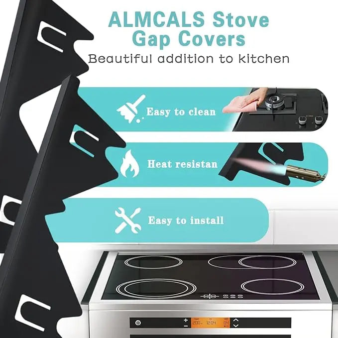 Stainless Steel Telescopic Strips for Sealing Stove Counter Gaps