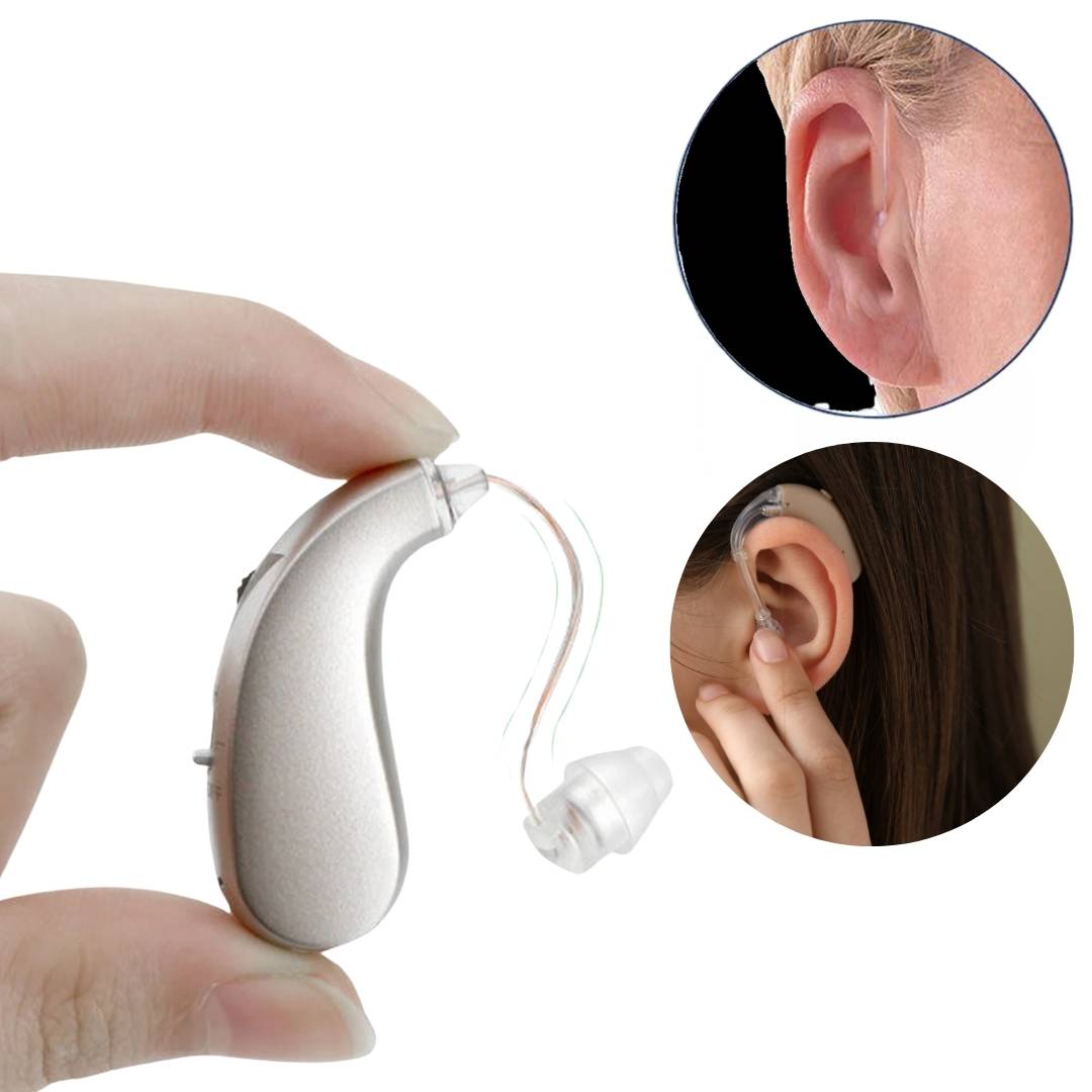 Rechargeable Digital Hearing Aid for Enhanced Sound Clarity and Comfort