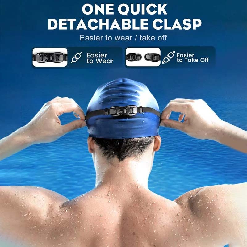 Wide Vision Anti-Fog Swimming Goggles