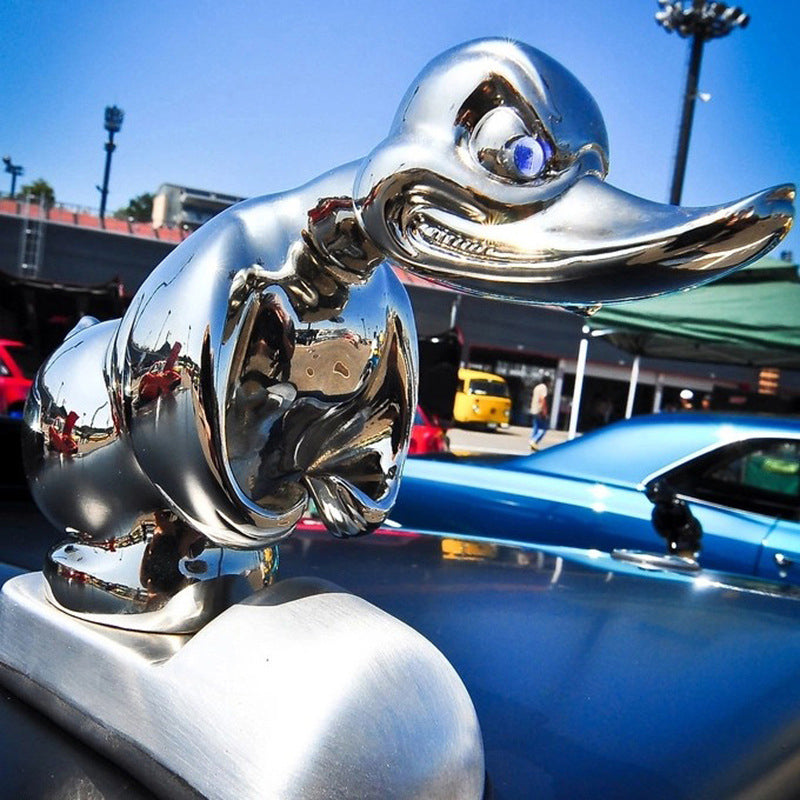Angry Rubber Duck Radiator Ornament