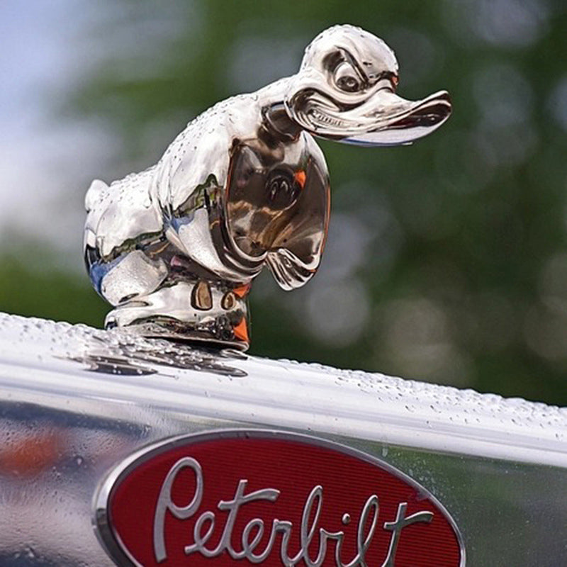 Angry Rubber Duck Radiator Ornament
