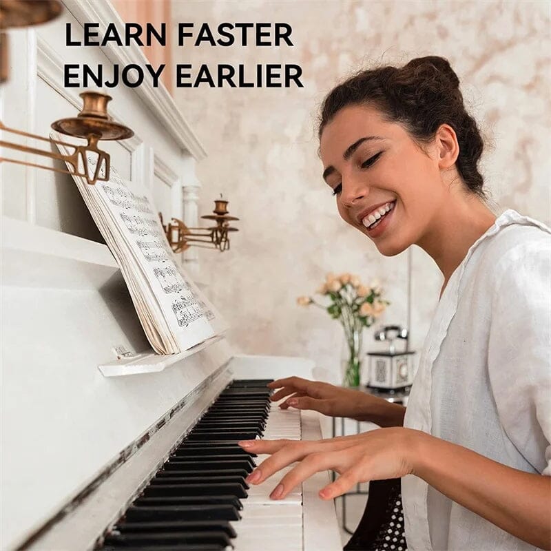 Removable Keyboard Note Labels for Piano Beginners