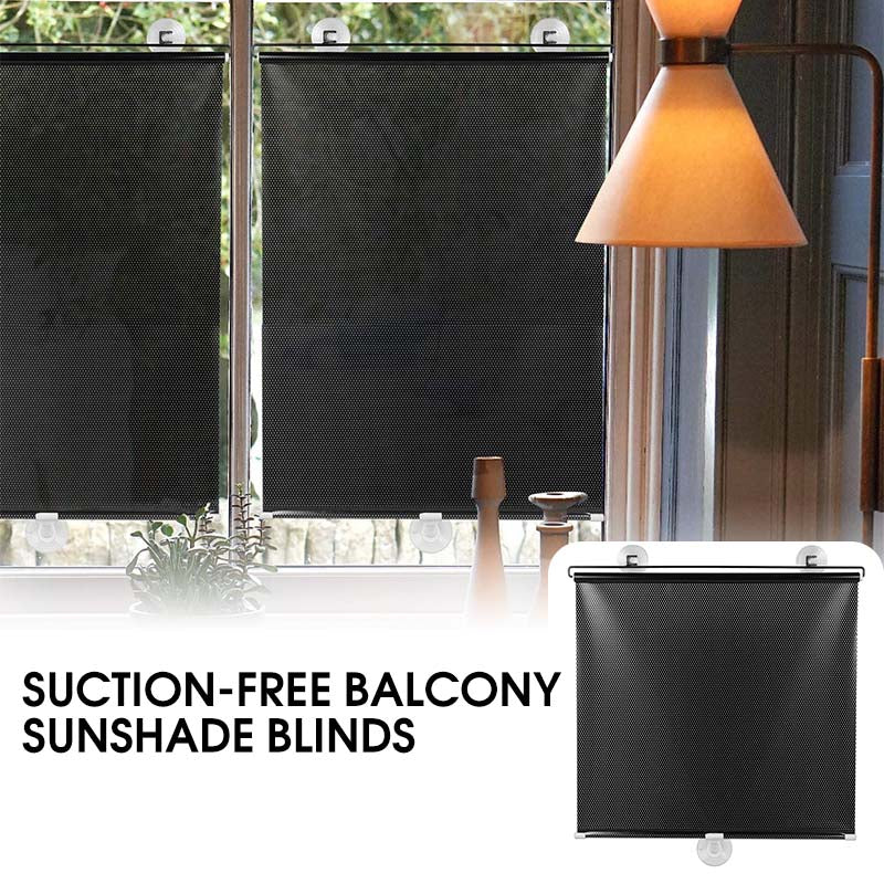 Piercing-Free Suction Cup Window Shade