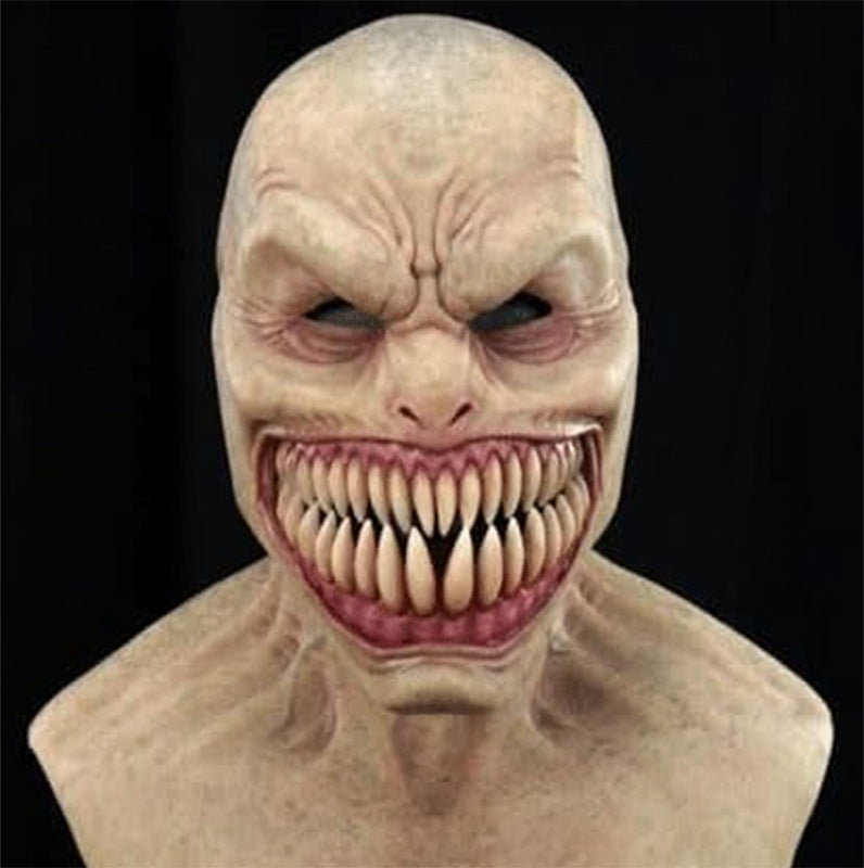 Realistic Full-Face Latex Mask for Halloween and Cosplay