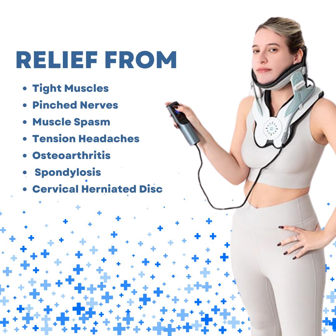 Adjustable Neck Traction Device for Cervical Pain and Tension Relief