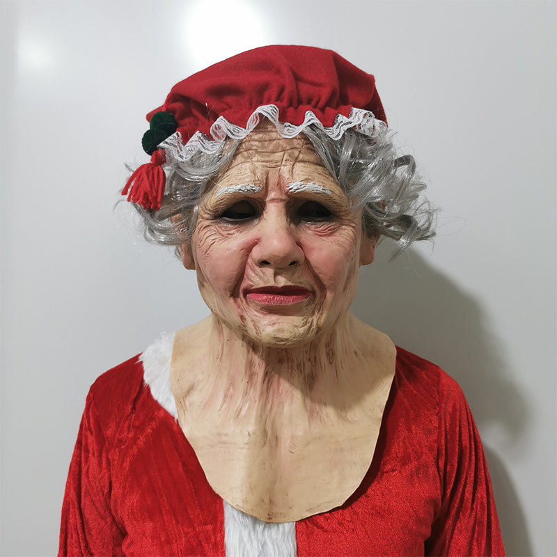 Realistic Full-Face Latex Mask for Halloween and Cosplay